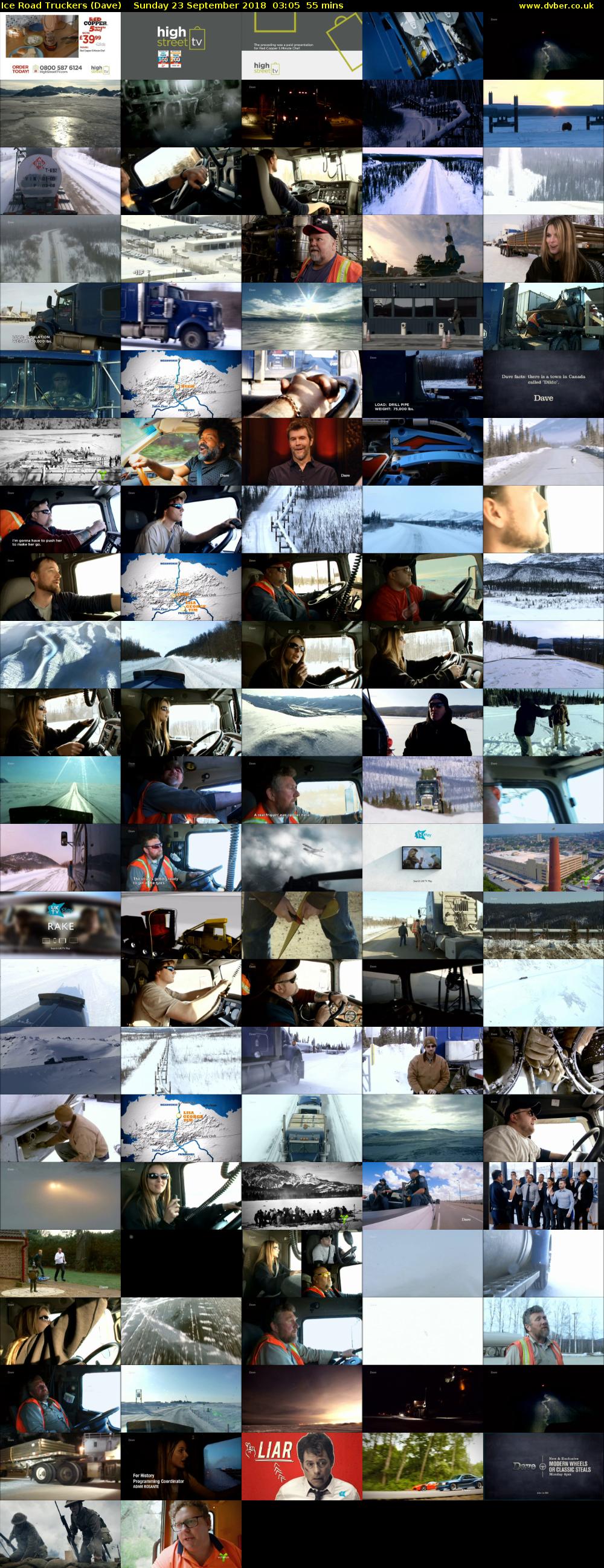 Ice Road Truckers (Dave) Sunday 23 September 2018 03:05 - 04:00