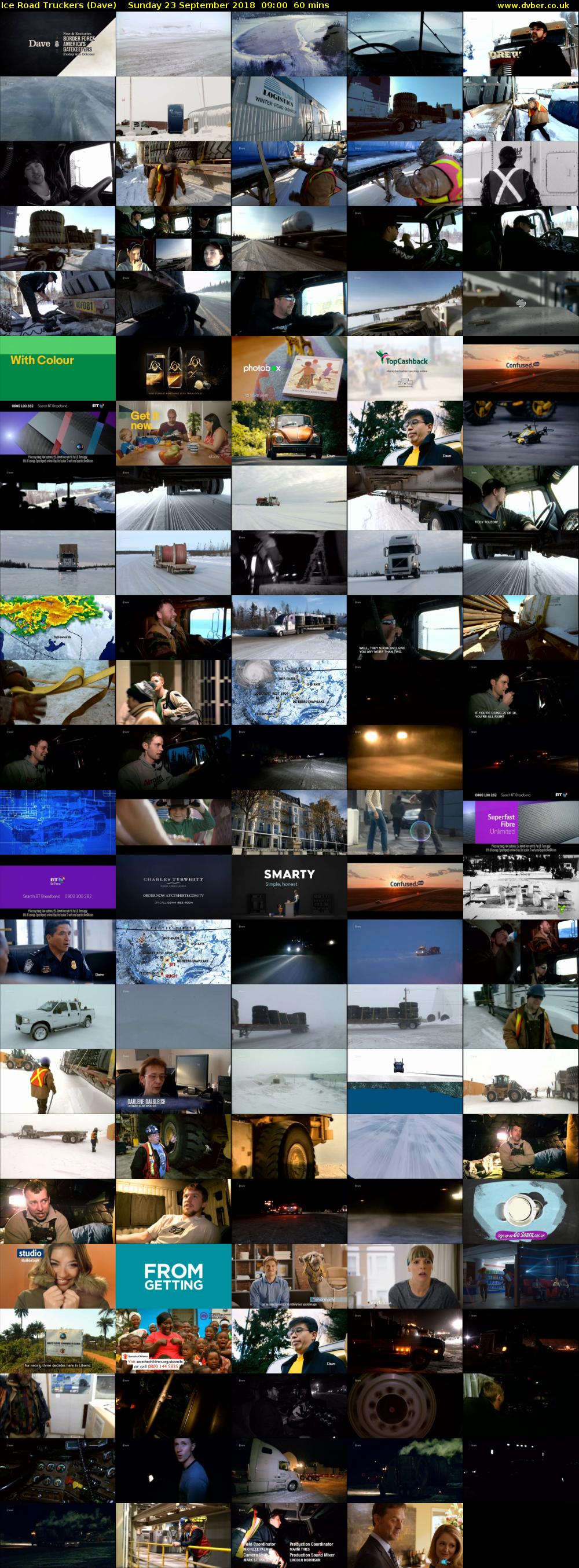 Ice Road Truckers (Dave) Sunday 23 September 2018 09:00 - 10:00