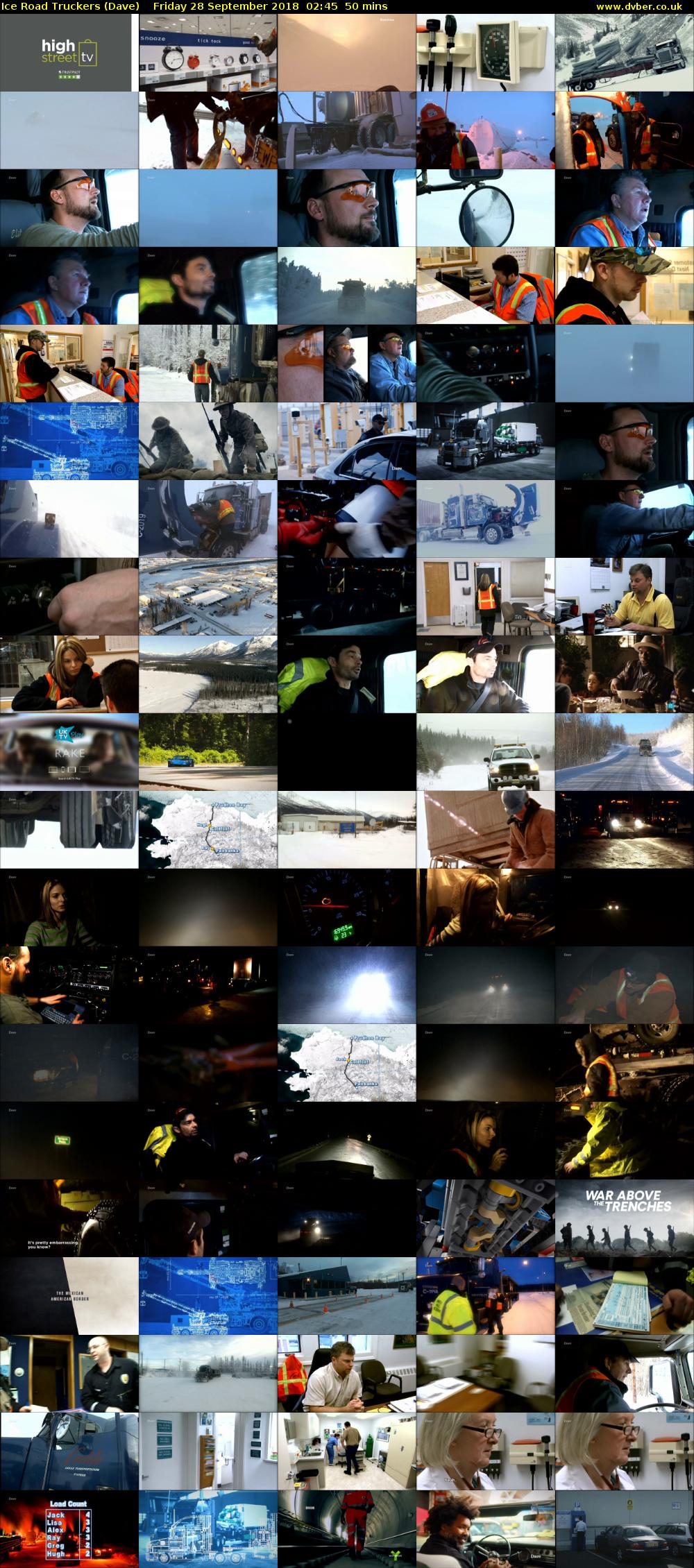 Ice Road Truckers (Dave) Friday 28 September 2018 02:45 - 03:35