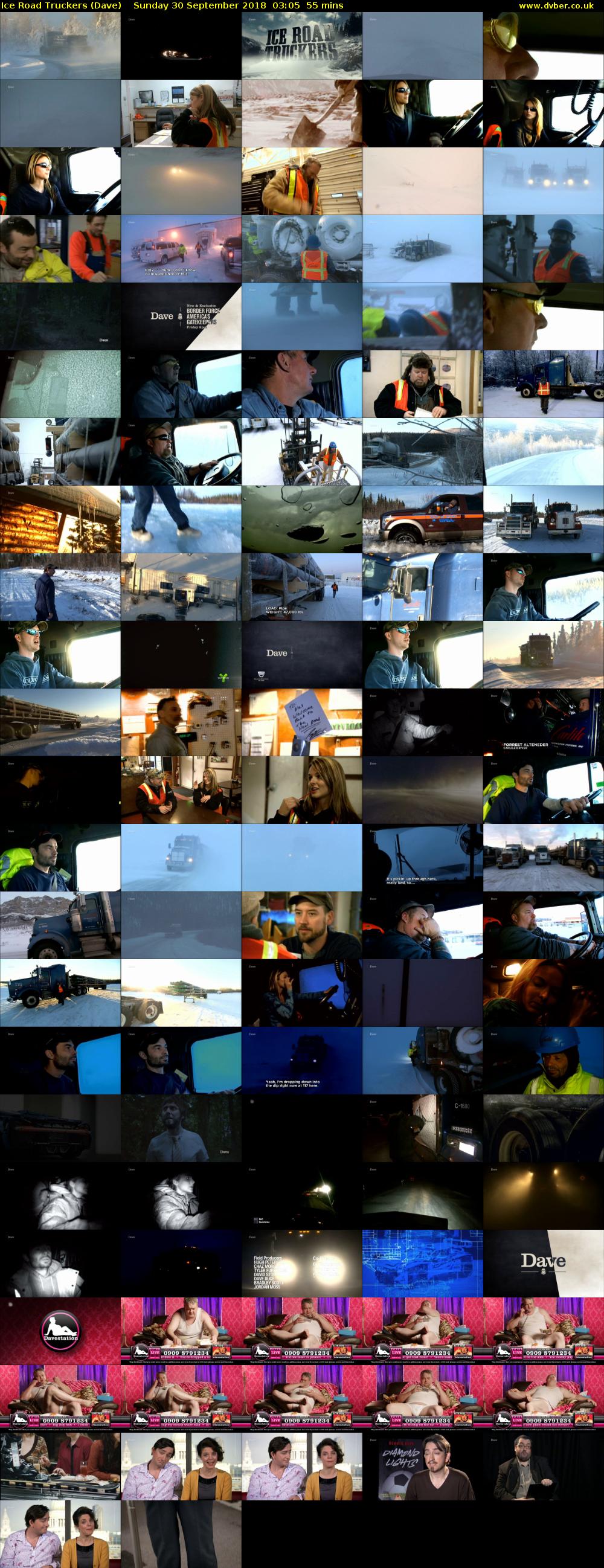 Ice Road Truckers (Dave) Sunday 30 September 2018 03:05 - 04:00