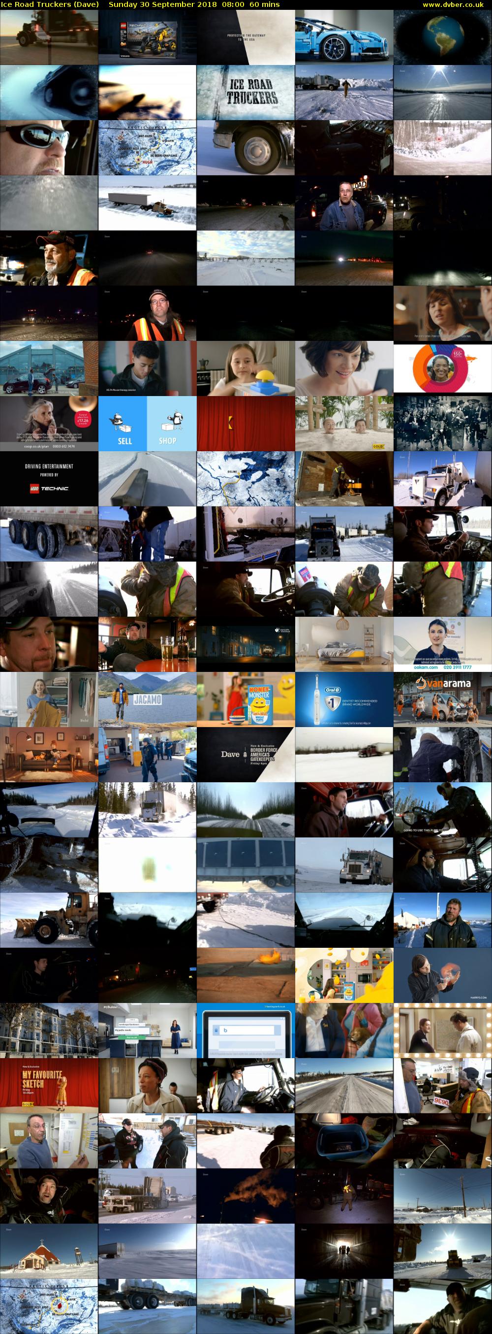 Ice Road Truckers (Dave) Sunday 30 September 2018 08:00 - 09:00