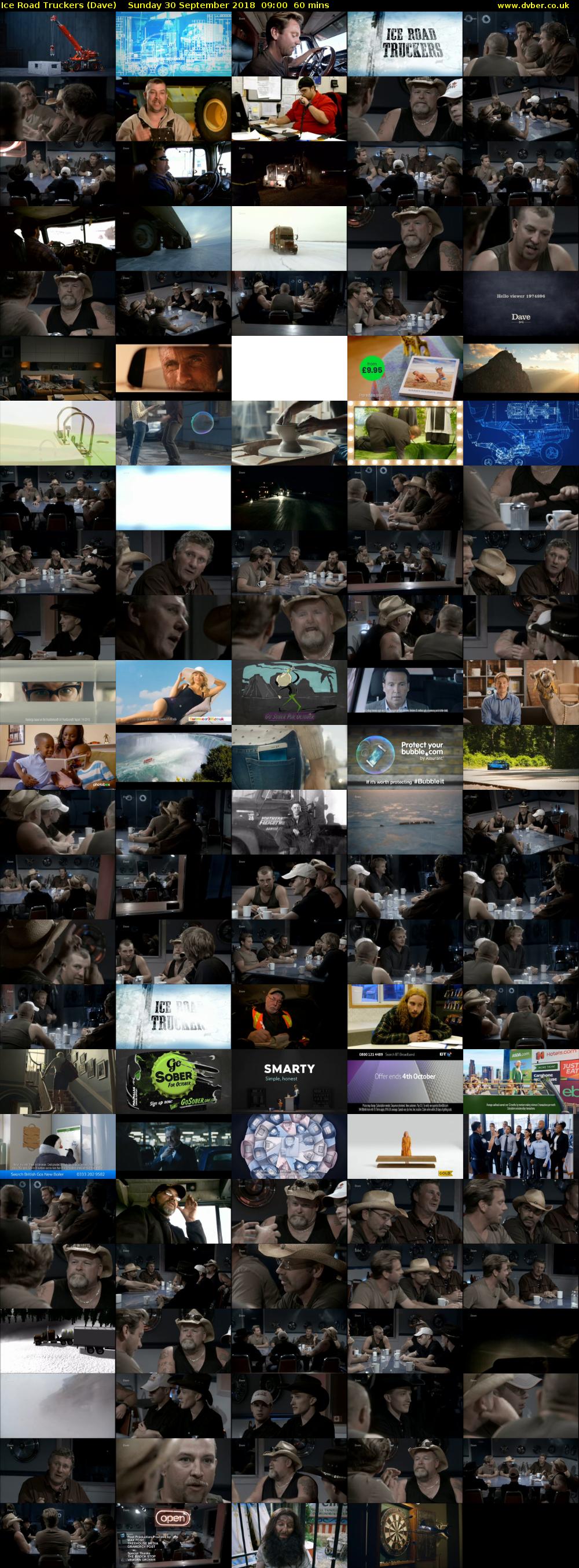 Ice Road Truckers (Dave) Sunday 30 September 2018 09:00 - 10:00