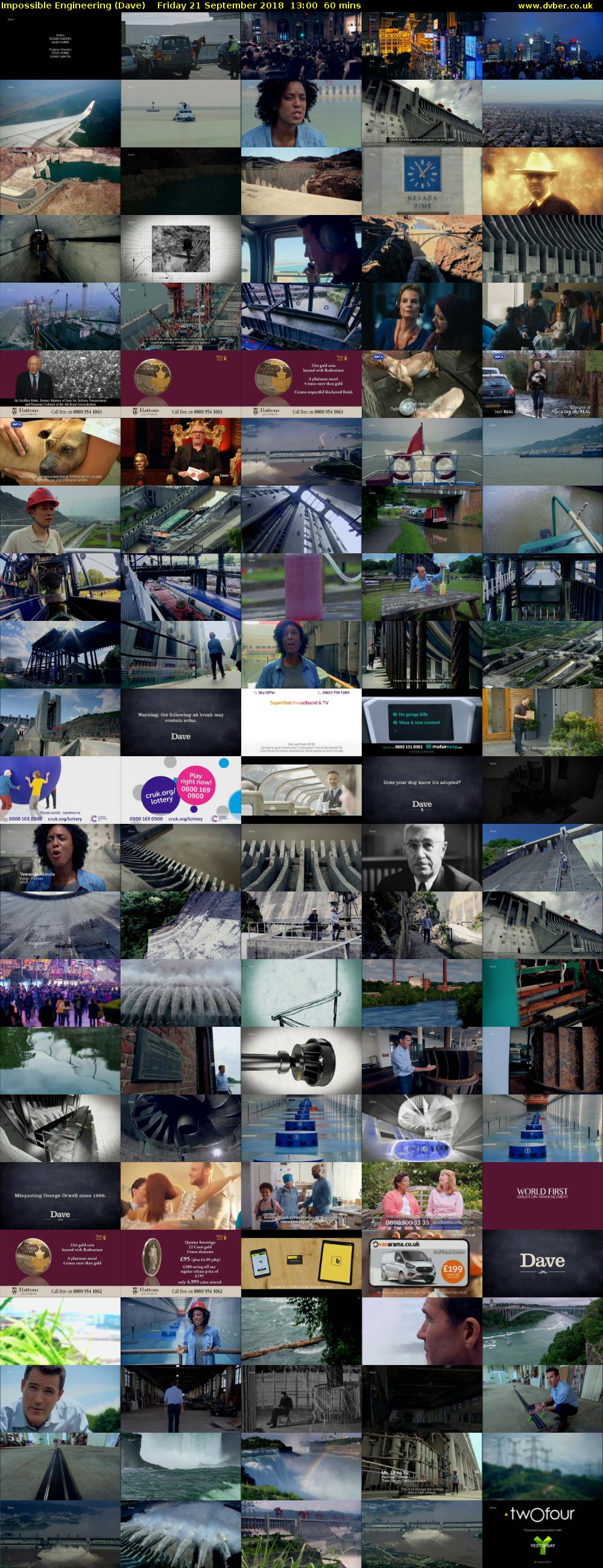Impossible Engineering (Dave) Friday 21 September 2018 13:00 - 14:00
