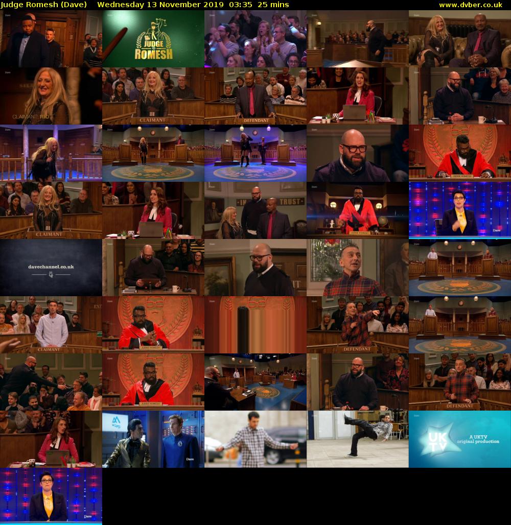 Judge Romesh (Dave) Wednesday 13 November 2019 03:35 - 04:00