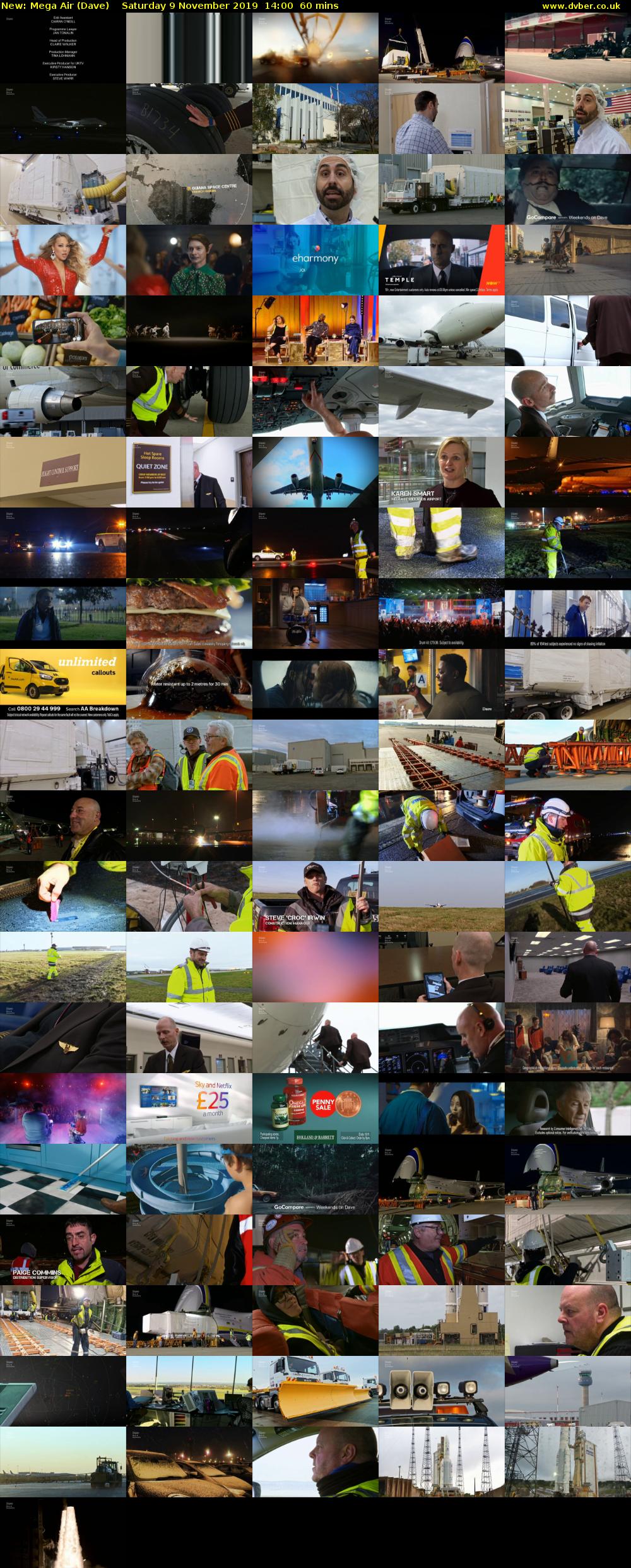 Mega Air (Dave) Saturday 9 November 2019 14:00 - 15:00