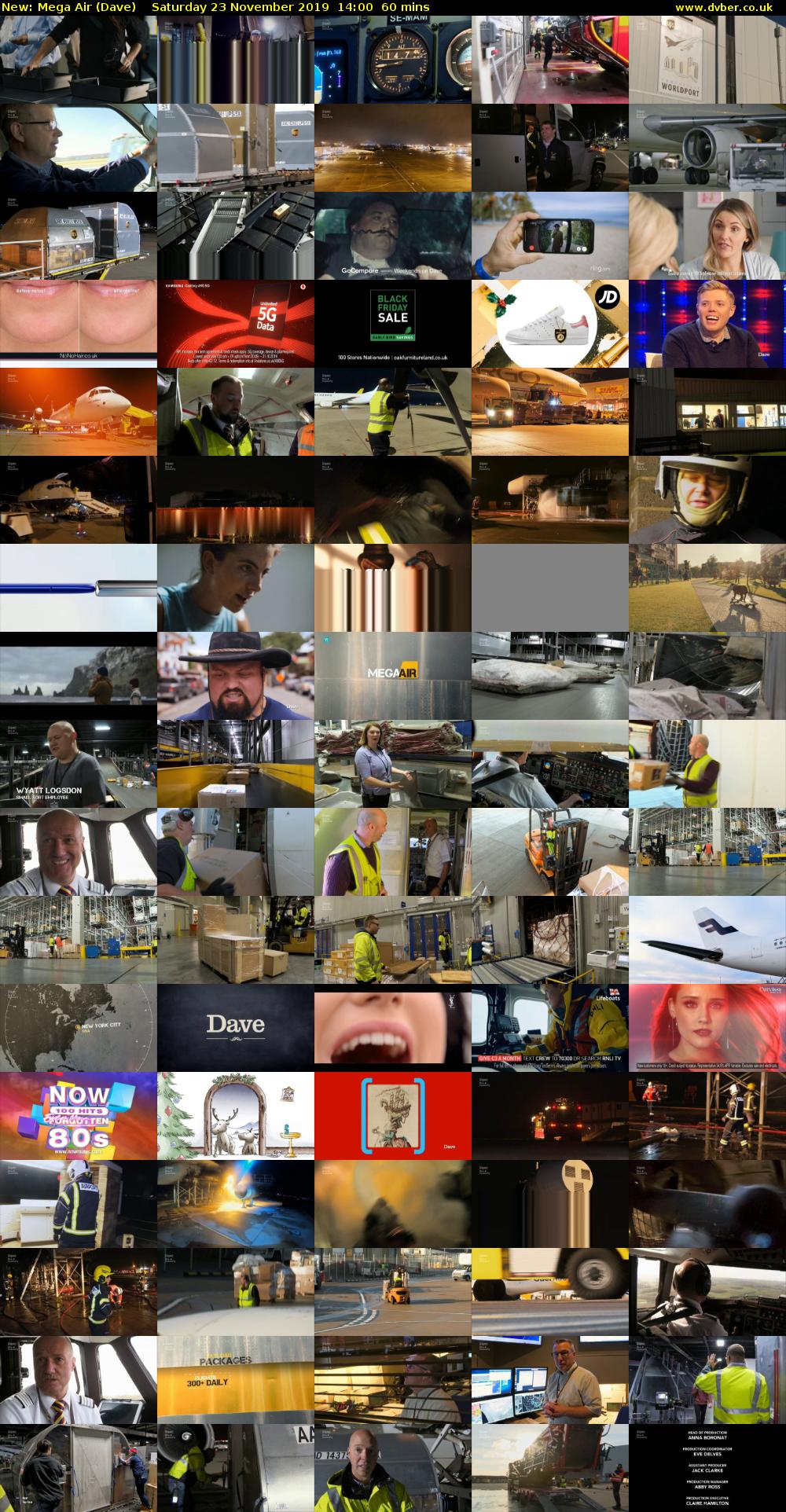 Mega Air (Dave) Saturday 23 November 2019 14:00 - 15:00