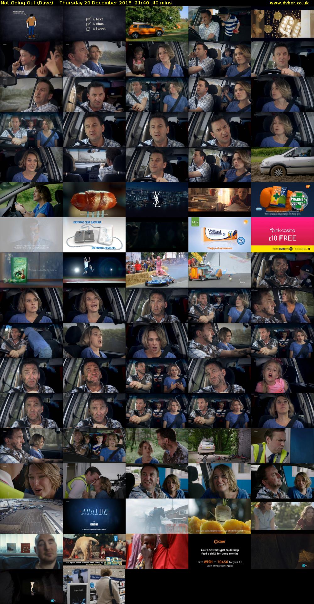 Not Going Out (Dave) Thursday 20 December 2018 21:40 - 22:20