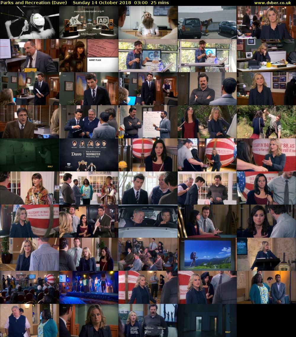 Parks and Recreation (Dave) Sunday 14 October 2018 03:00 - 03:25