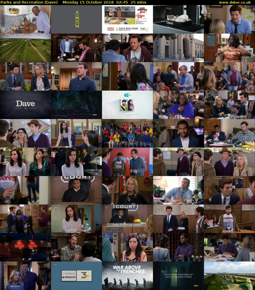Parks and Recreation (Dave) Monday 15 October 2018 02:45 - 03:10