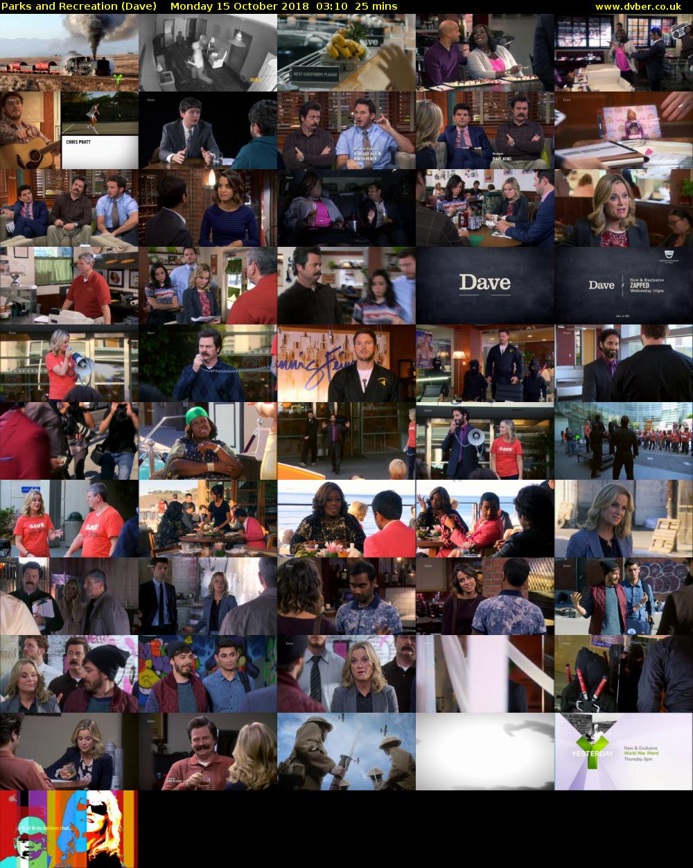 Parks and Recreation (Dave) Monday 15 October 2018 03:10 - 03:35