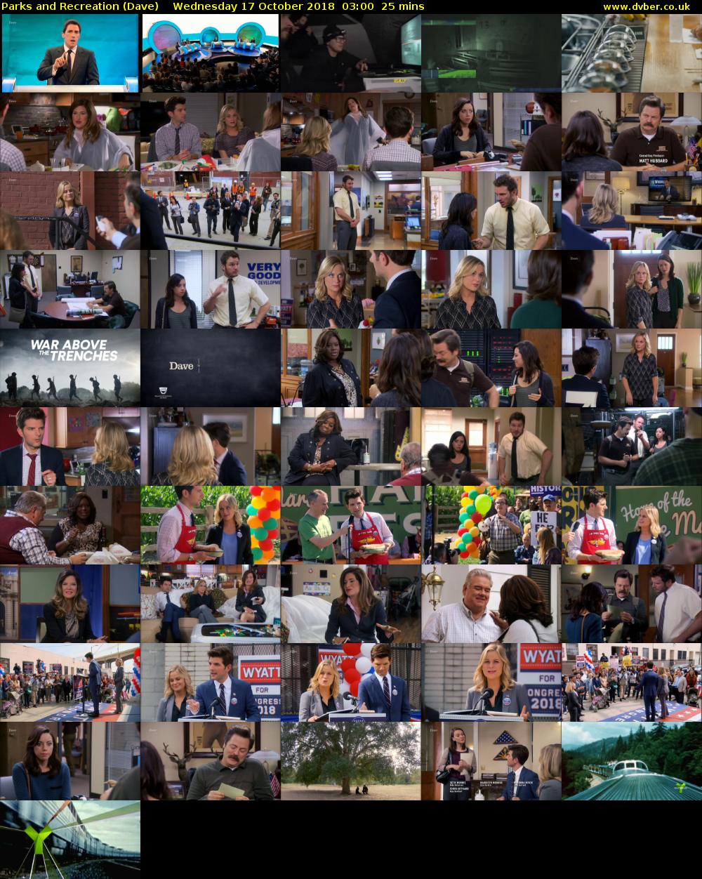 Parks and Recreation (Dave) Wednesday 17 October 2018 03:00 - 03:25