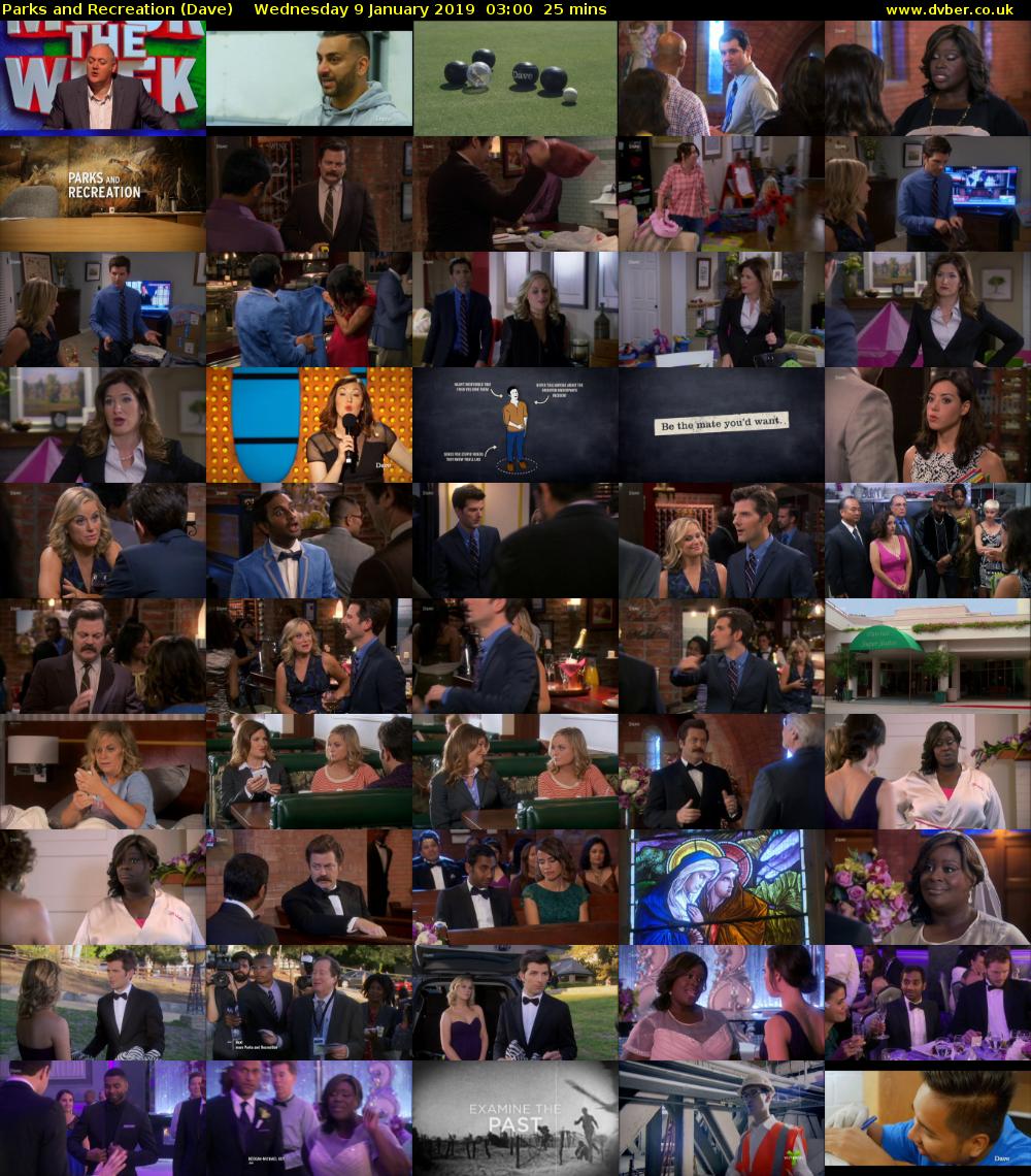 Parks and Recreation (Dave) Wednesday 9 January 2019 03:00 - 03:25