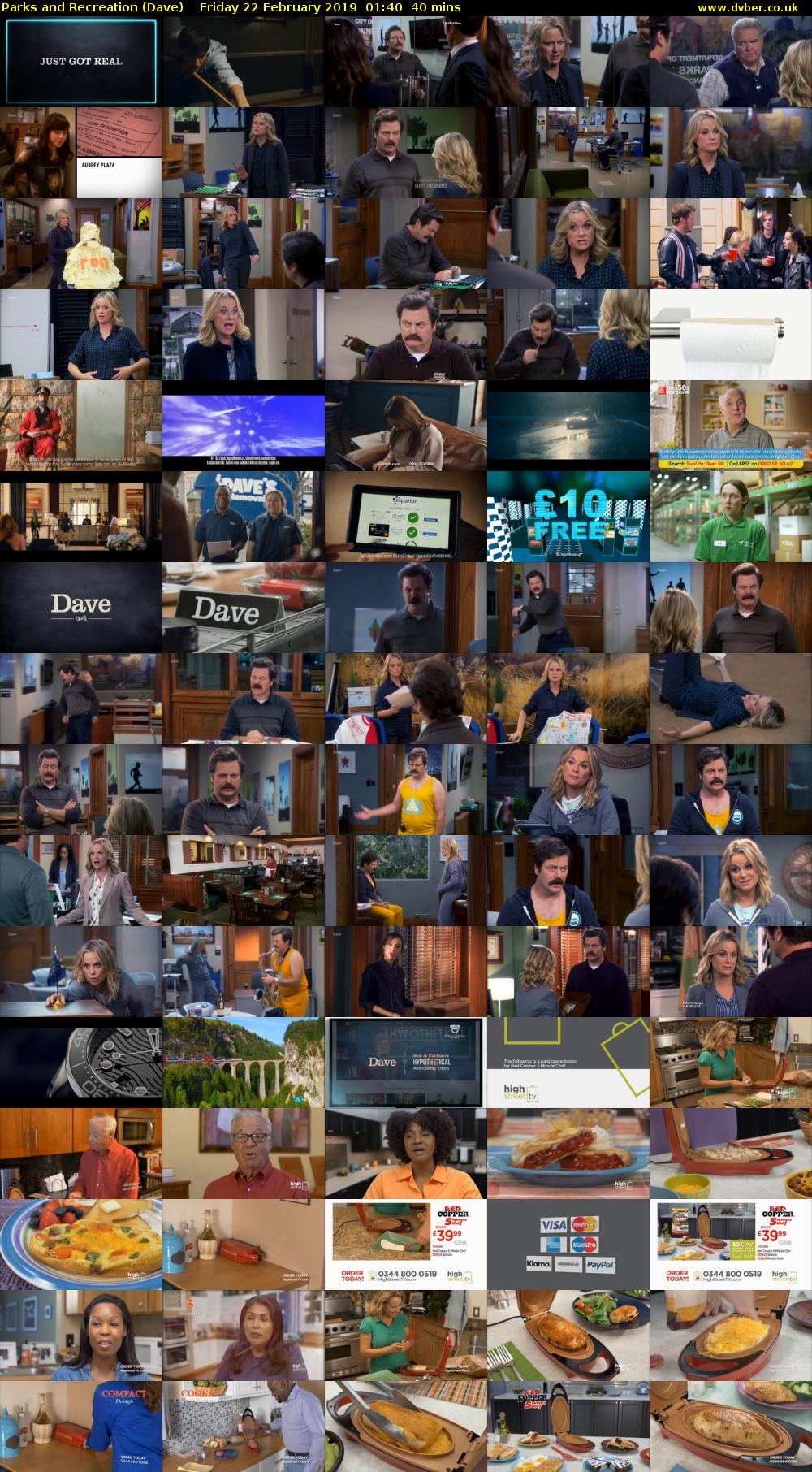 Parks and Recreation (Dave) Friday 22 February 2019 01:40 - 02:20