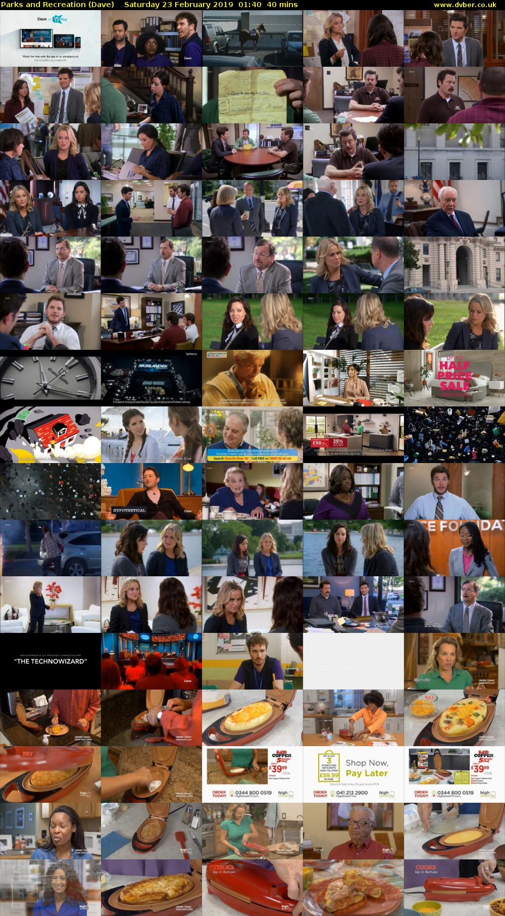 Parks and Recreation (Dave) Saturday 23 February 2019 01:40 - 02:20
