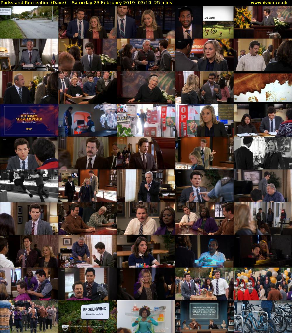 Parks and Recreation (Dave) Saturday 23 February 2019 03:10 - 03:35