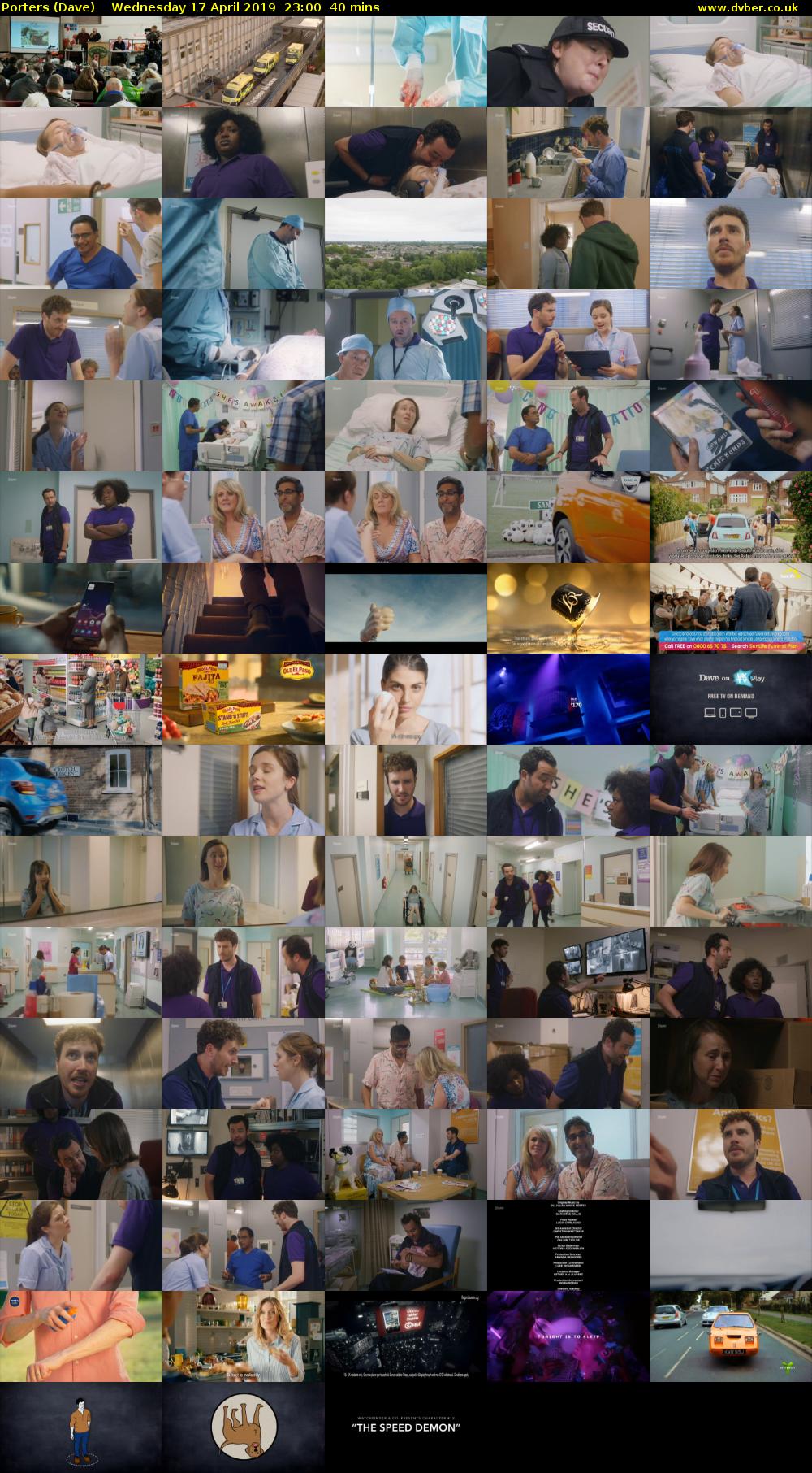 Porters (Dave) Wednesday 17 April 2019 23:00 - 23:40