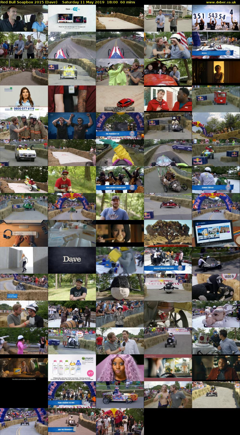Red Bull Soapbox 2015 (Dave) Saturday 11 May 2019 18:00 - 19:00