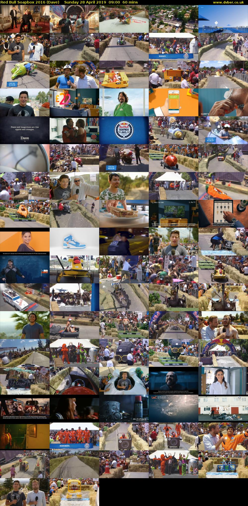 Red Bull Soapbox 2016 (Dave) Sunday 28 April 2019 09:00 - 10:00