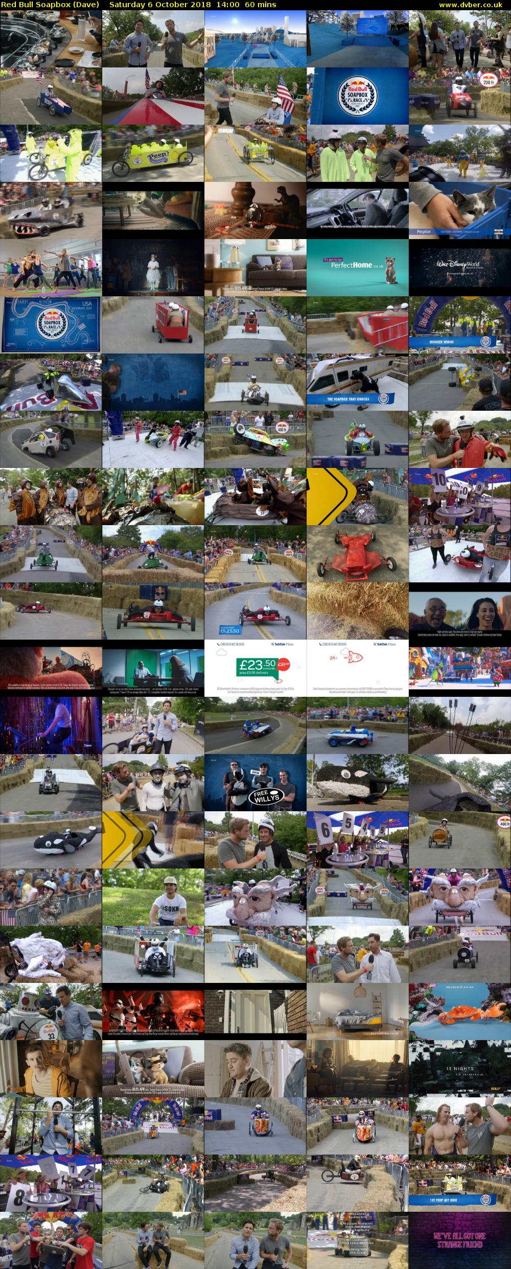 Red Bull Soapbox (Dave) Saturday 6 October 2018 14:00 - 15:00