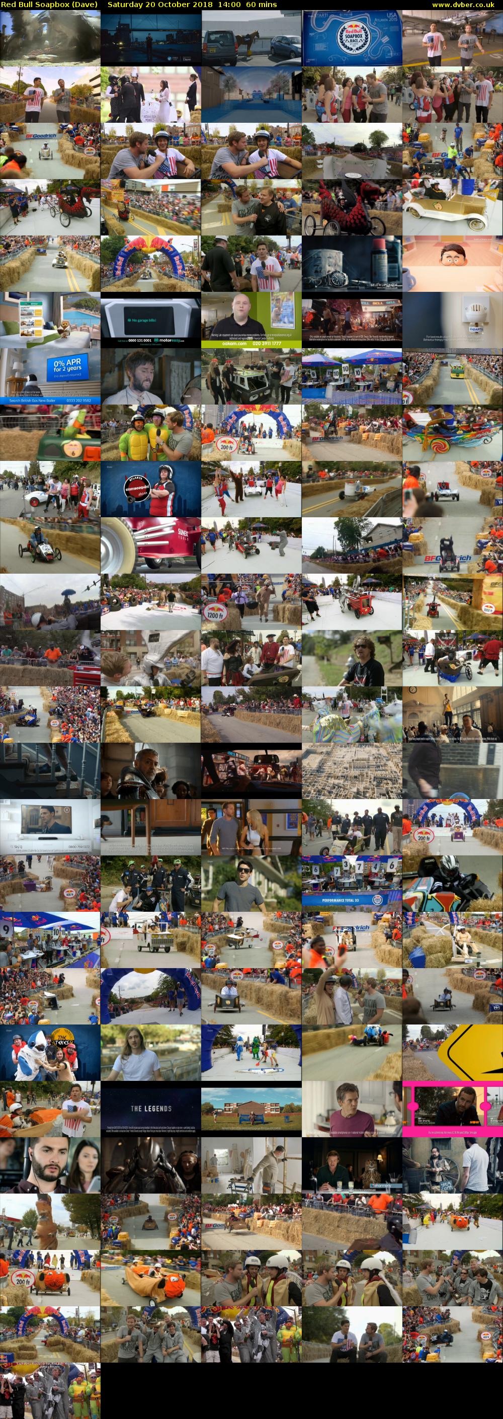 Red Bull Soapbox (Dave) Saturday 20 October 2018 14:00 - 15:00