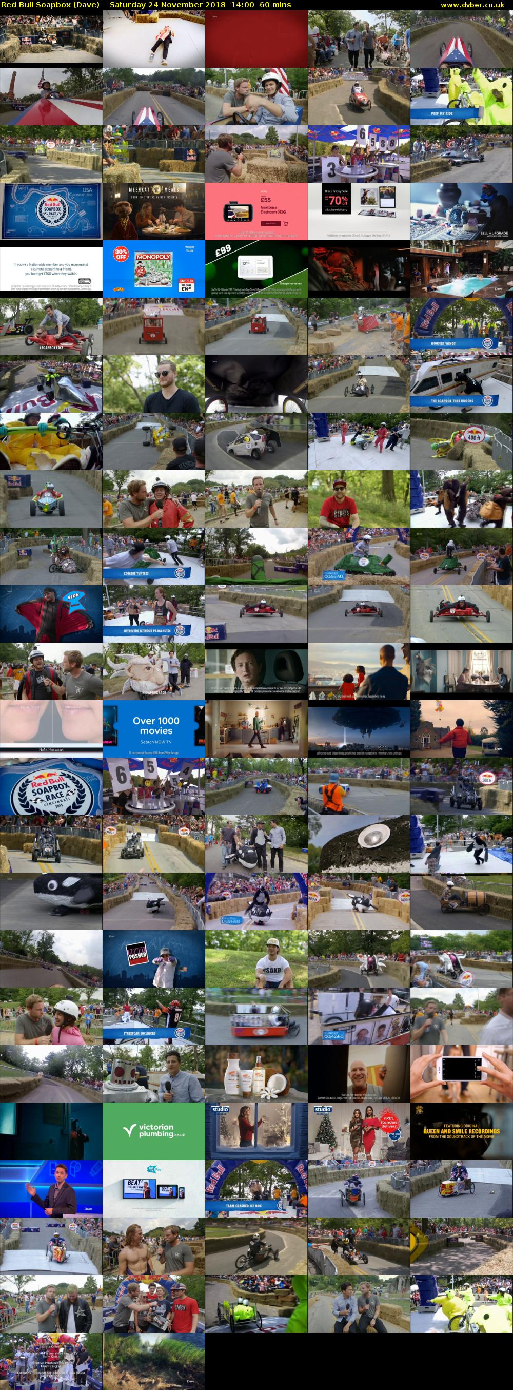 Red Bull Soapbox (Dave) Saturday 24 November 2018 14:00 - 15:00