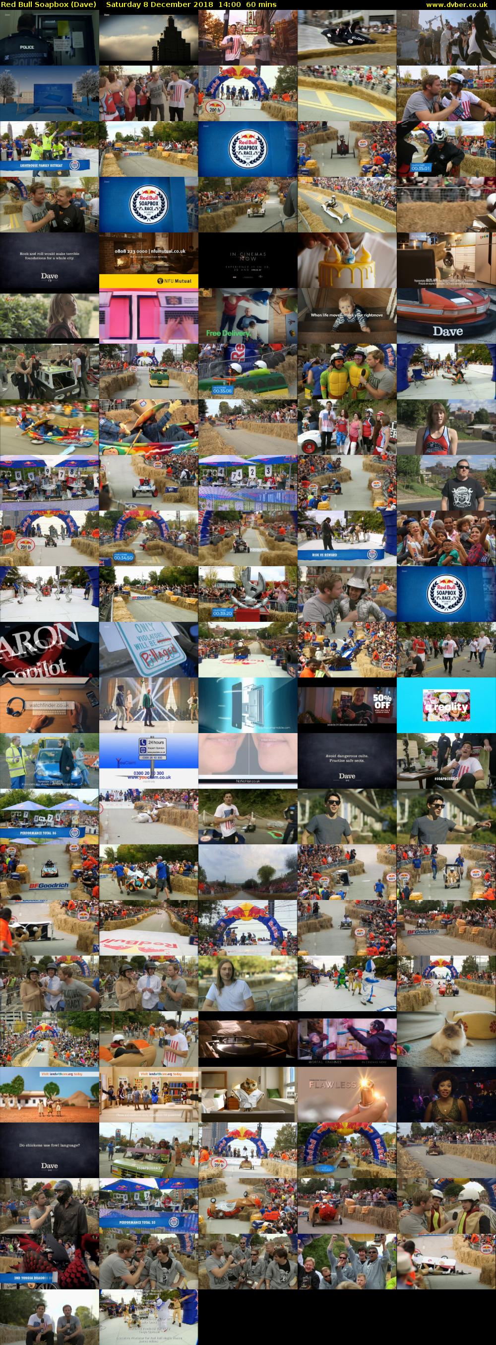 Red Bull Soapbox (Dave) Saturday 8 December 2018 14:00 - 15:00