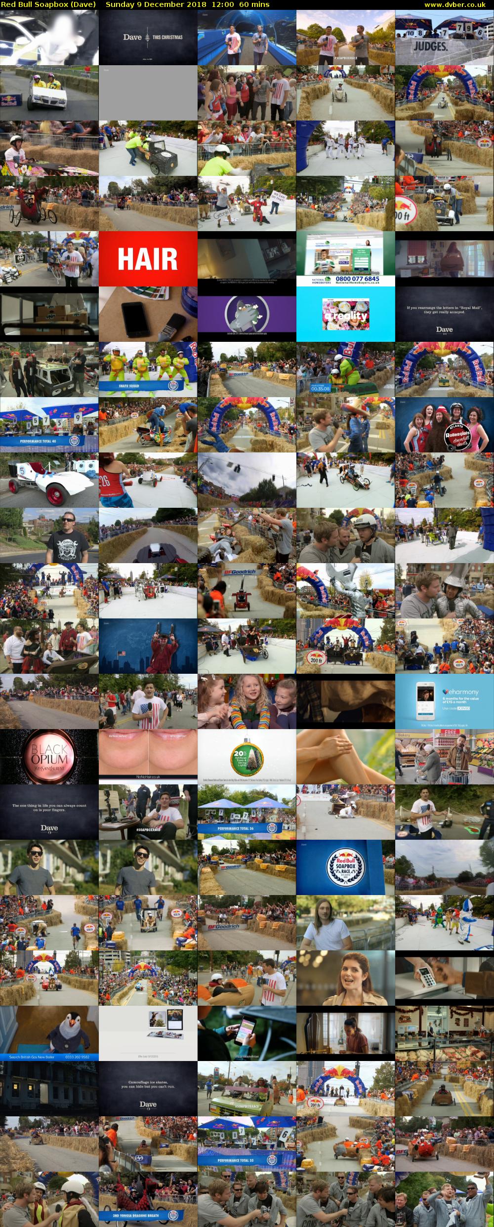 Red Bull Soapbox (Dave) Sunday 9 December 2018 12:00 - 13:00