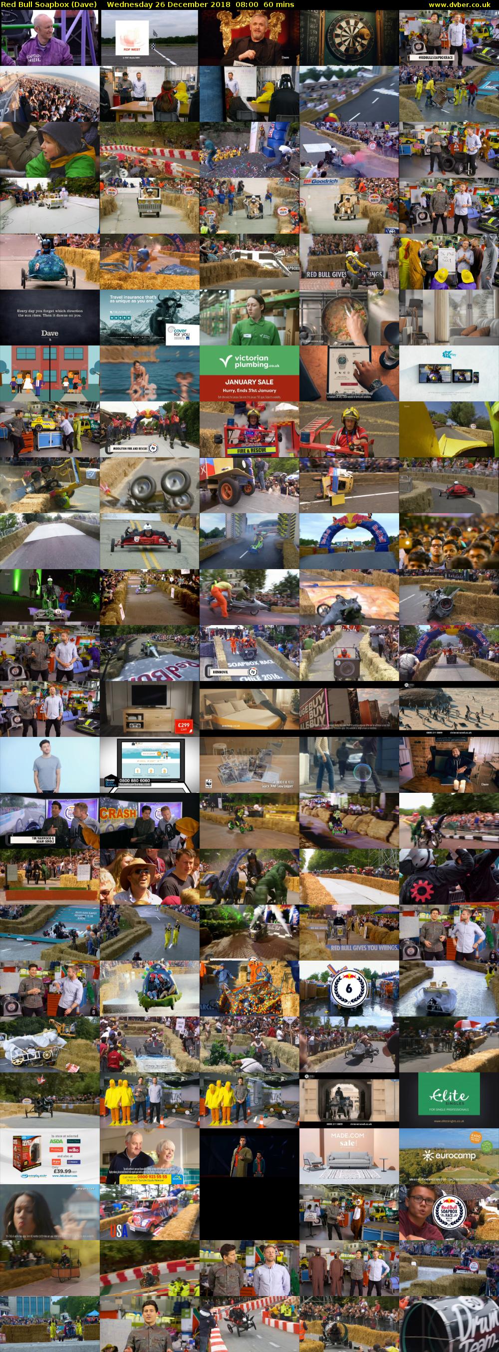 Red Bull Soapbox (Dave) Wednesday 26 December 2018 08:00 - 09:00