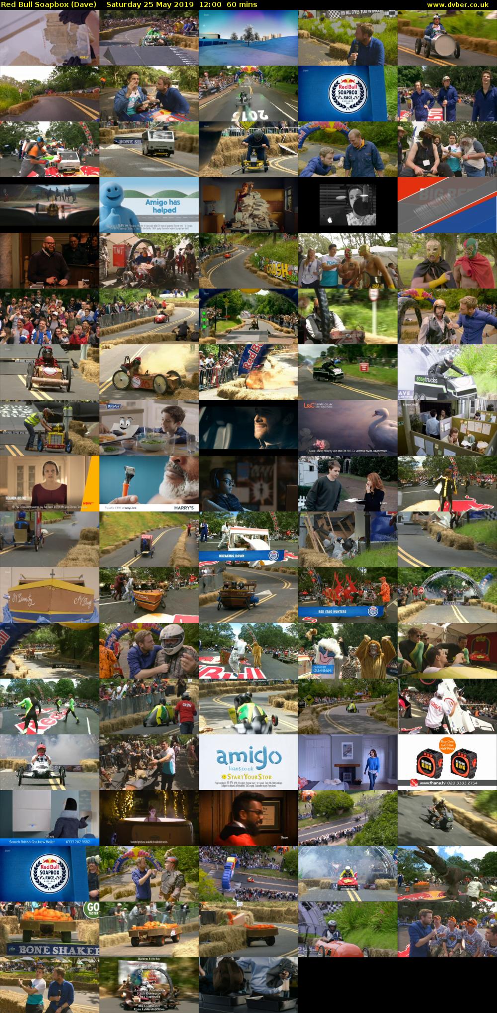 Red Bull Soapbox (Dave) Saturday 25 May 2019 12:00 - 13:00
