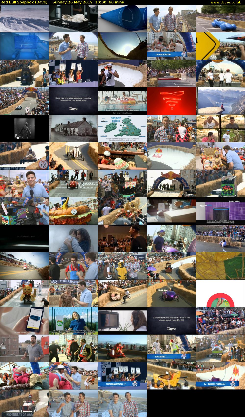 Red Bull Soapbox (Dave) Sunday 26 May 2019 10:00 - 11:00