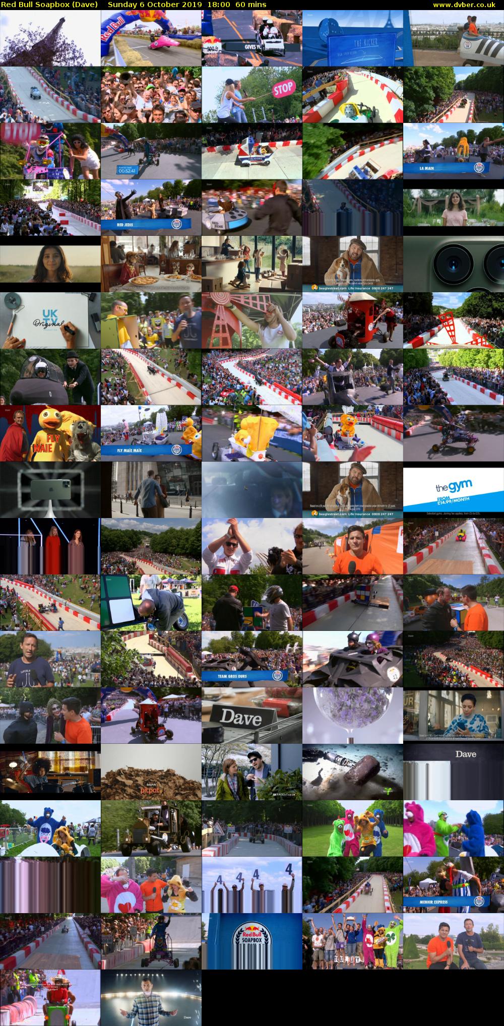 Red Bull Soapbox (Dave) Sunday 6 October 2019 18:00 - 19:00