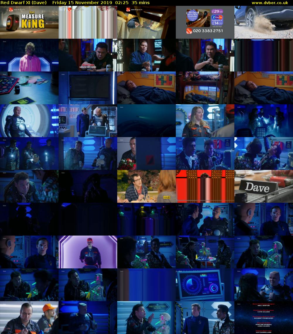 Red Dwarf XI (Dave) Friday 15 November 2019 02:25 - 03:00