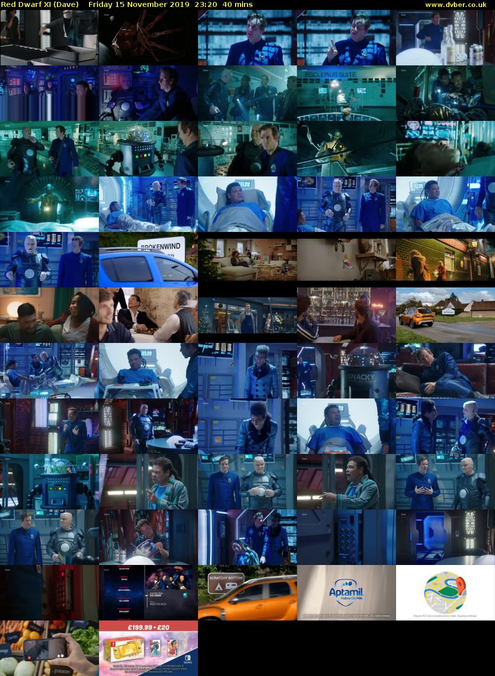 Red Dwarf XI (Dave) Friday 15 November 2019 23:20 - 00:00