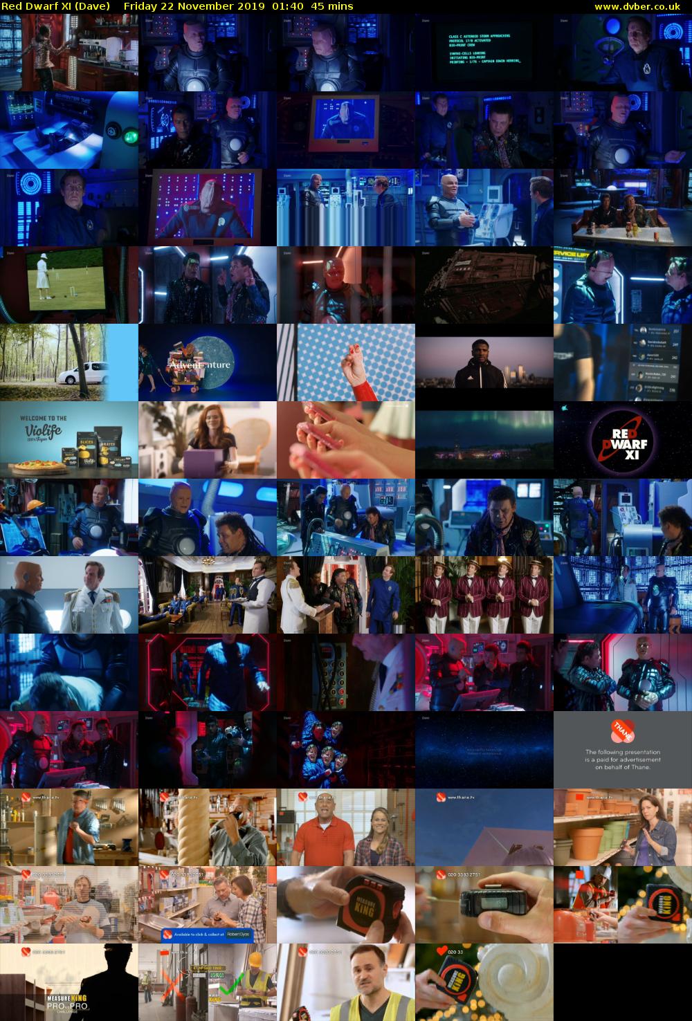 Red Dwarf XI (Dave) Friday 22 November 2019 01:40 - 02:25