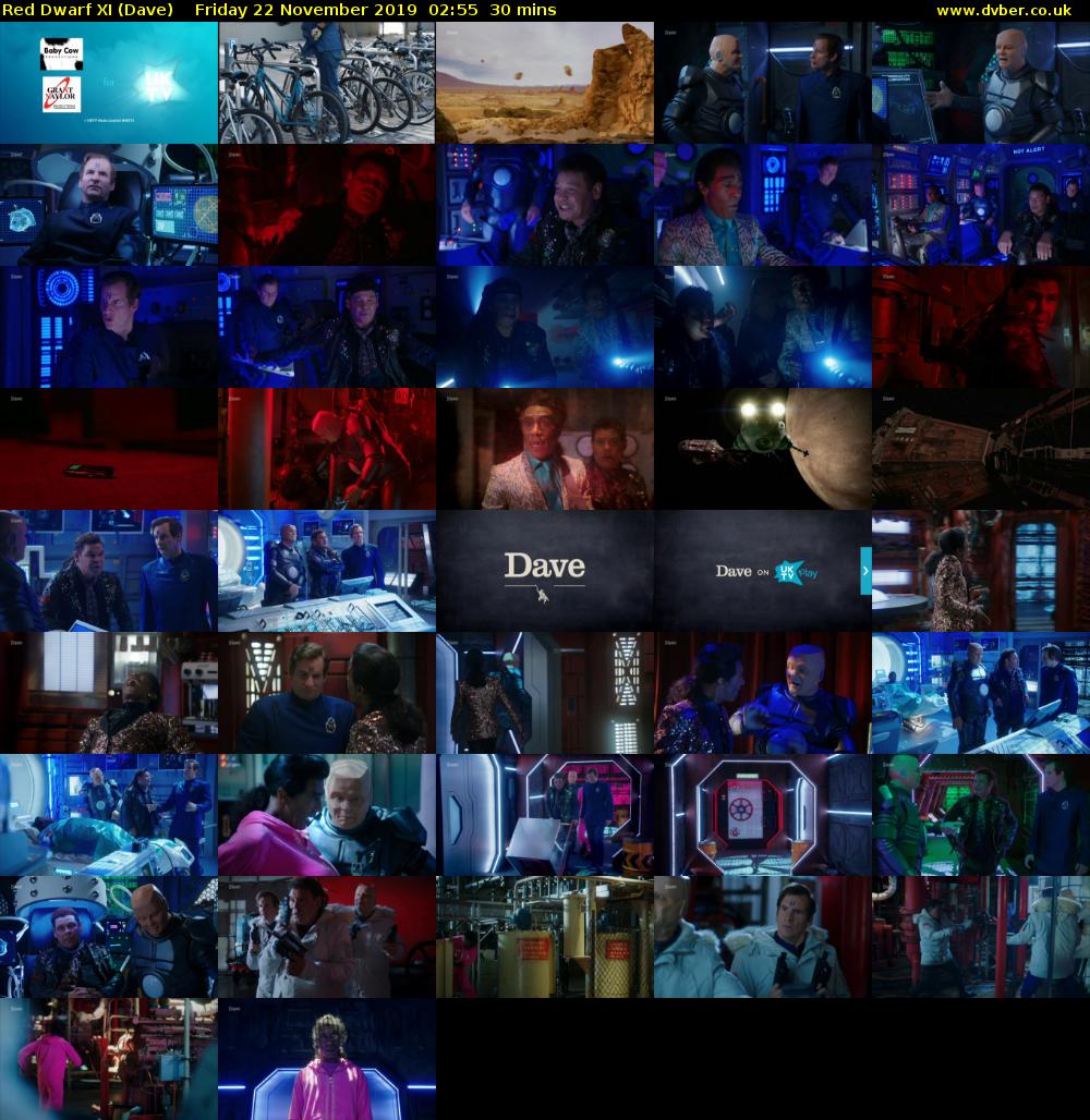Red Dwarf XI (Dave) Friday 22 November 2019 02:55 - 03:25