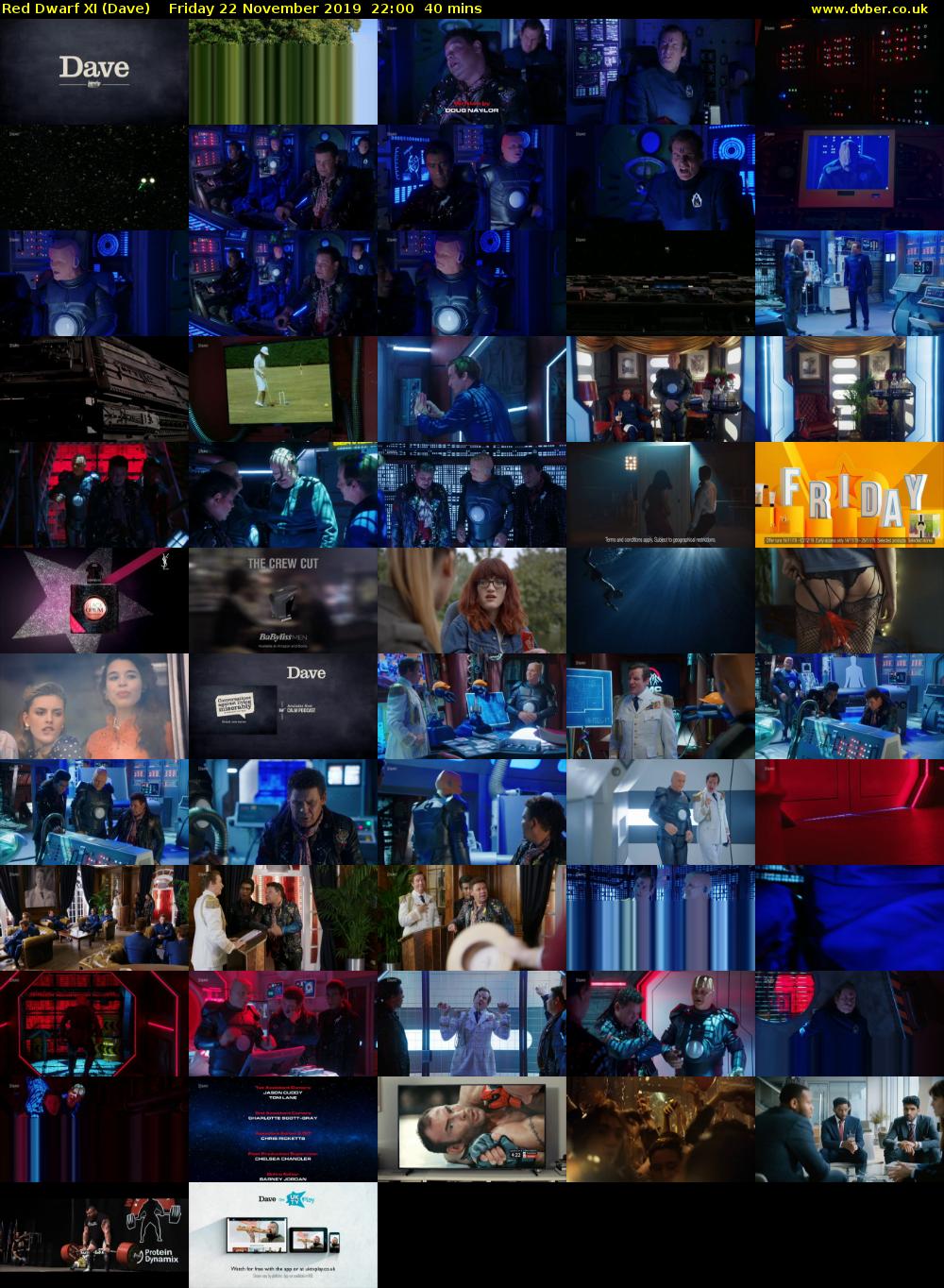 Red Dwarf XI (Dave) Friday 22 November 2019 22:00 - 22:40