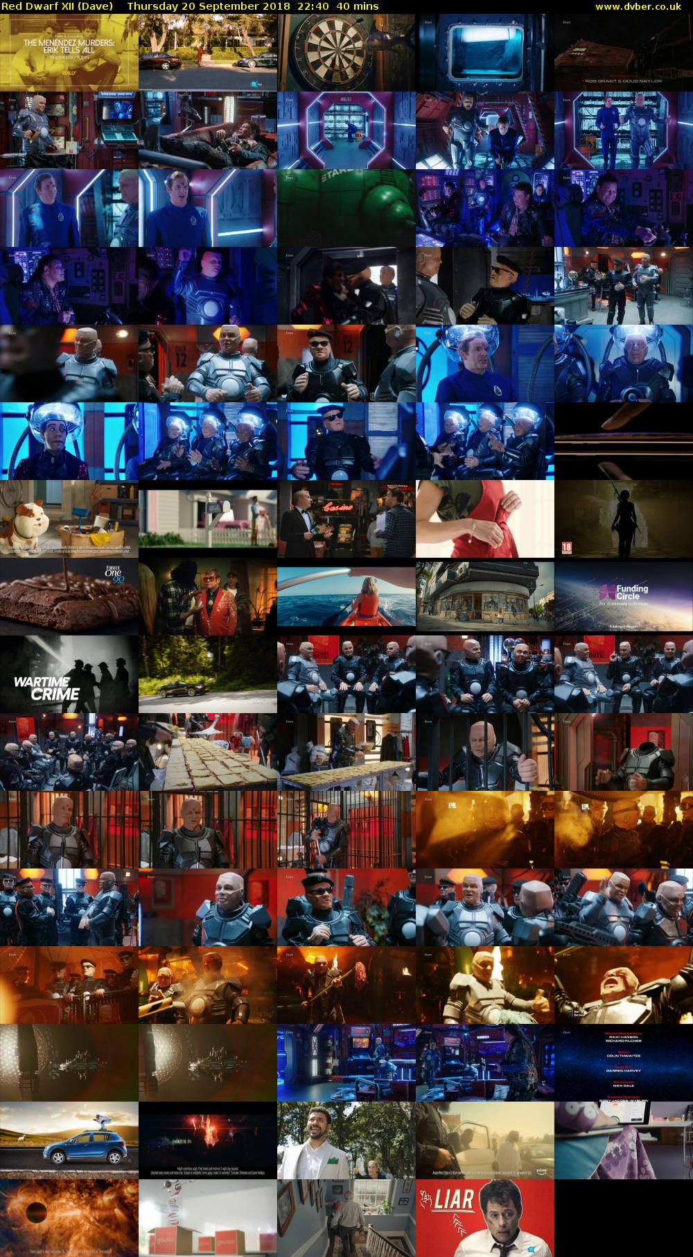 Red Dwarf XII (Dave) Thursday 20 September 2018 22:40 - 23:20