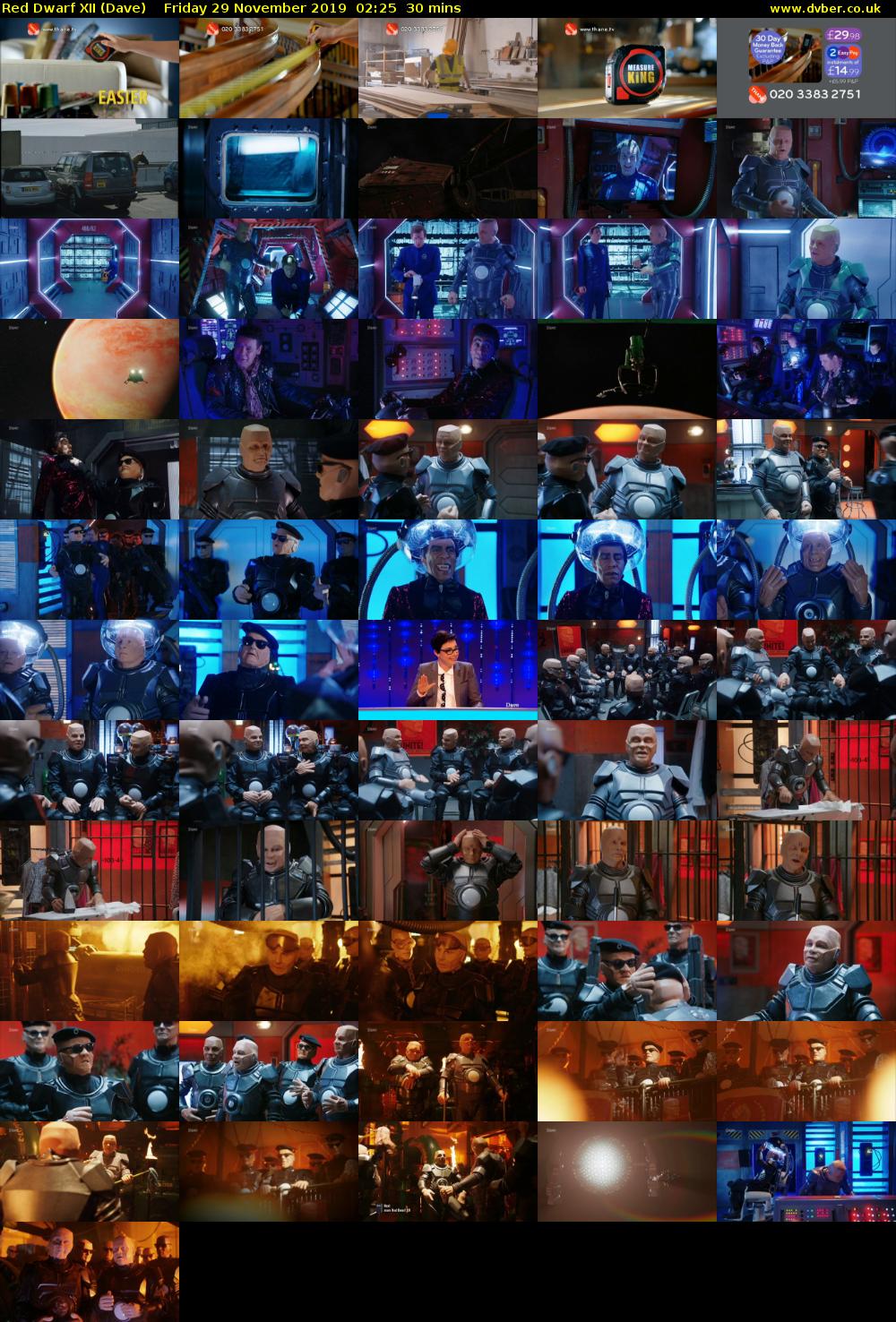Red Dwarf XII (Dave) Friday 29 November 2019 02:25 - 02:55