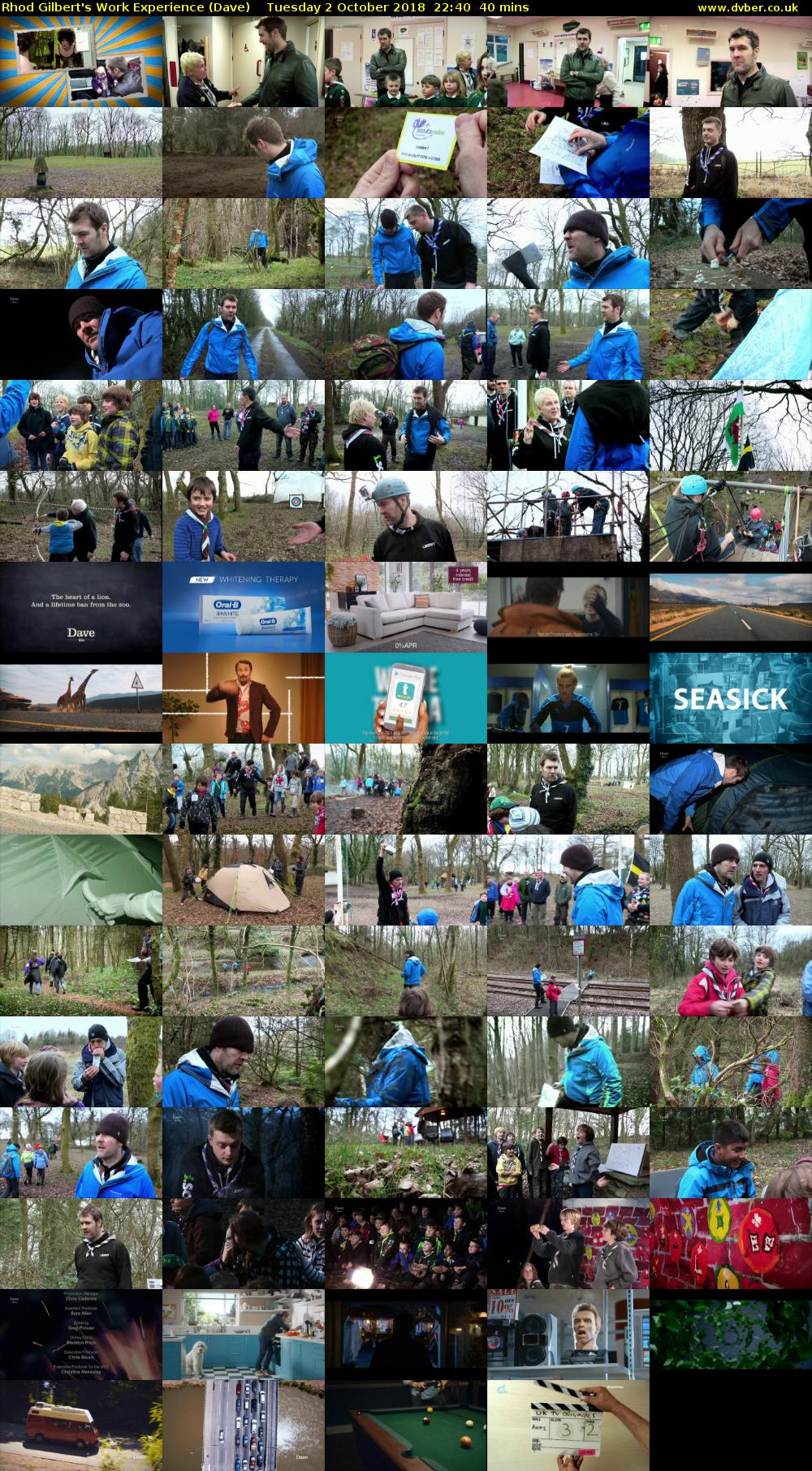 Rhod Gilbert's Work Experience (Dave) Tuesday 2 October 2018 22:40 - 23:20