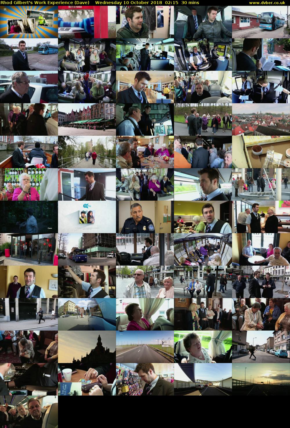 Rhod Gilbert's Work Experience (Dave) Wednesday 10 October 2018 02:15 - 02:45