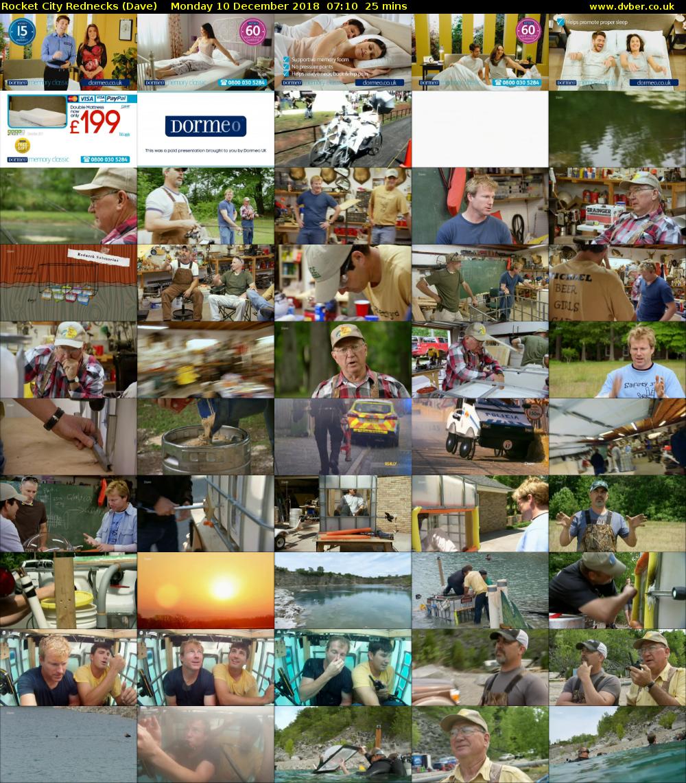 Rocket City Rednecks (Dave) Monday 10 December 2018 07:10 - 07:35