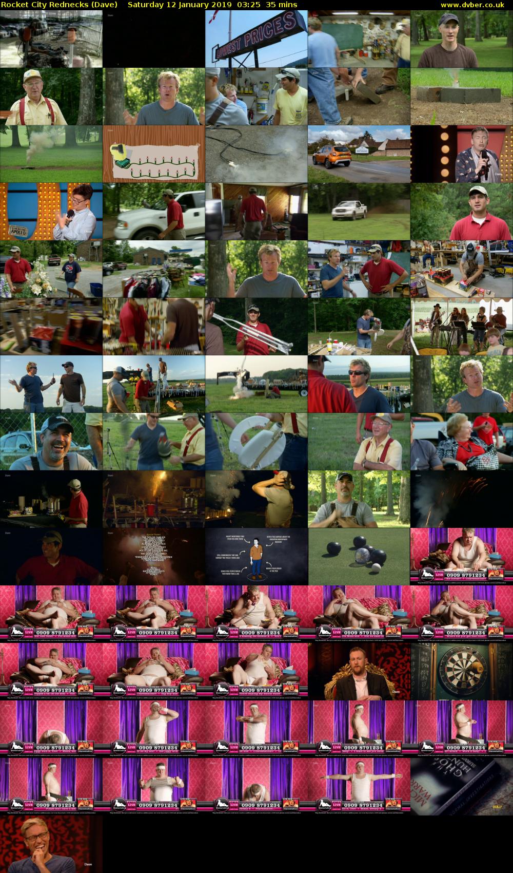 Rocket City Rednecks (Dave) Saturday 12 January 2019 03:25 - 04:00