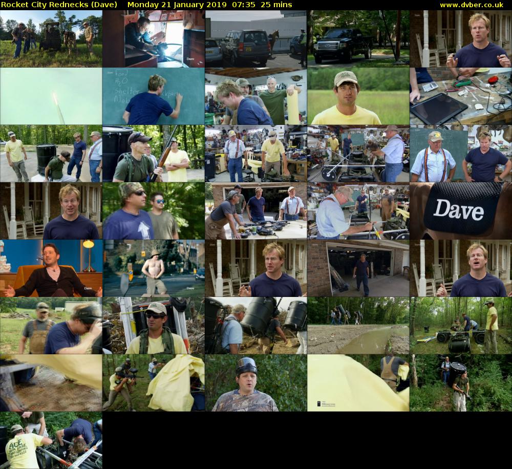 Rocket City Rednecks (Dave) Monday 21 January 2019 07:35 - 08:00