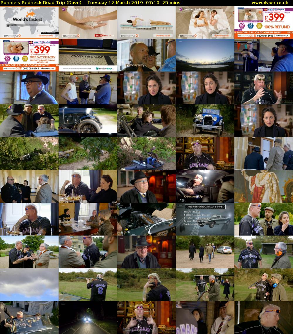 Ronnie's Redneck Road Trip (Dave) Tuesday 12 March 2019 07:10 - 07:35