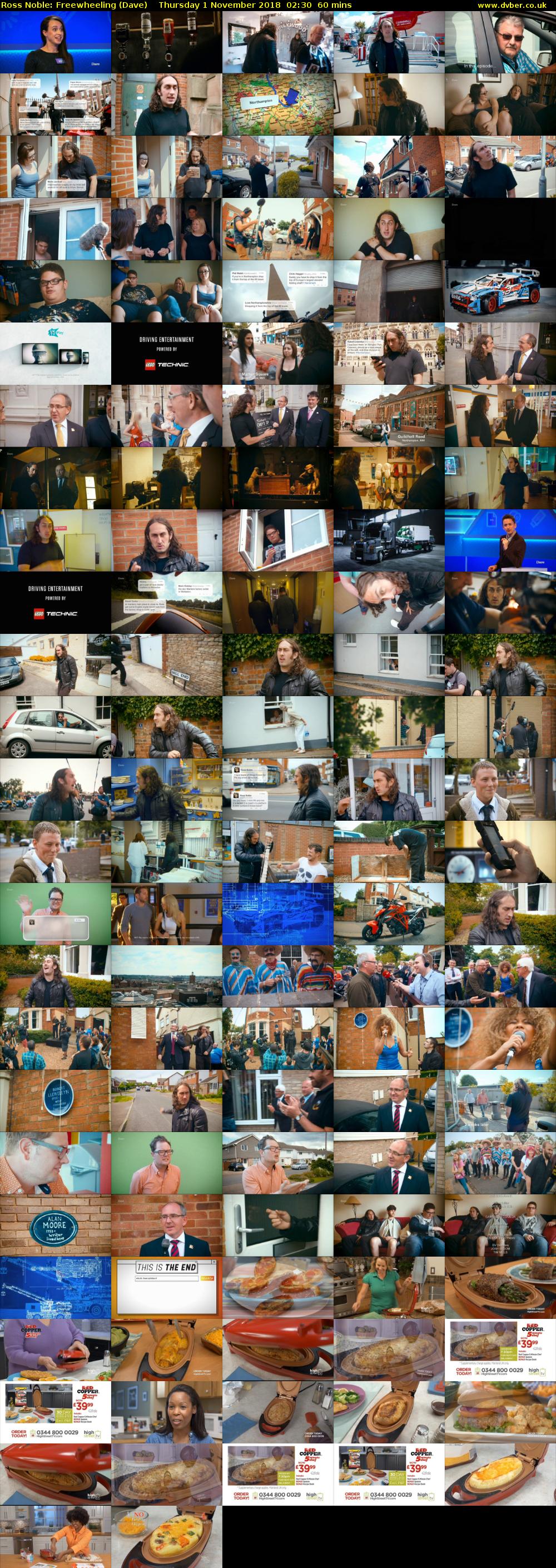 Ross Noble: Freewheeling (Dave) Thursday 1 November 2018 02:30 - 03:30