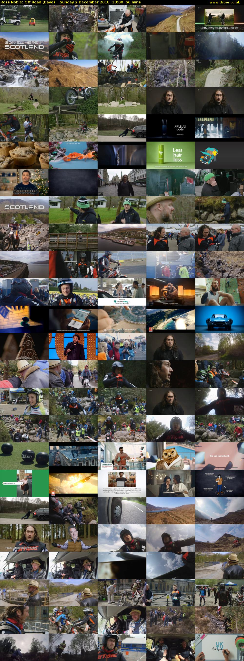 Ross Noble: Off Road (Dave) Sunday 2 December 2018 18:00 - 19:00