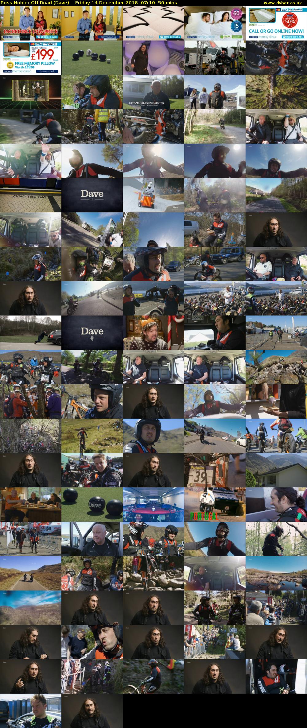 Ross Noble: Off Road (Dave) Friday 14 December 2018 07:10 - 08:00