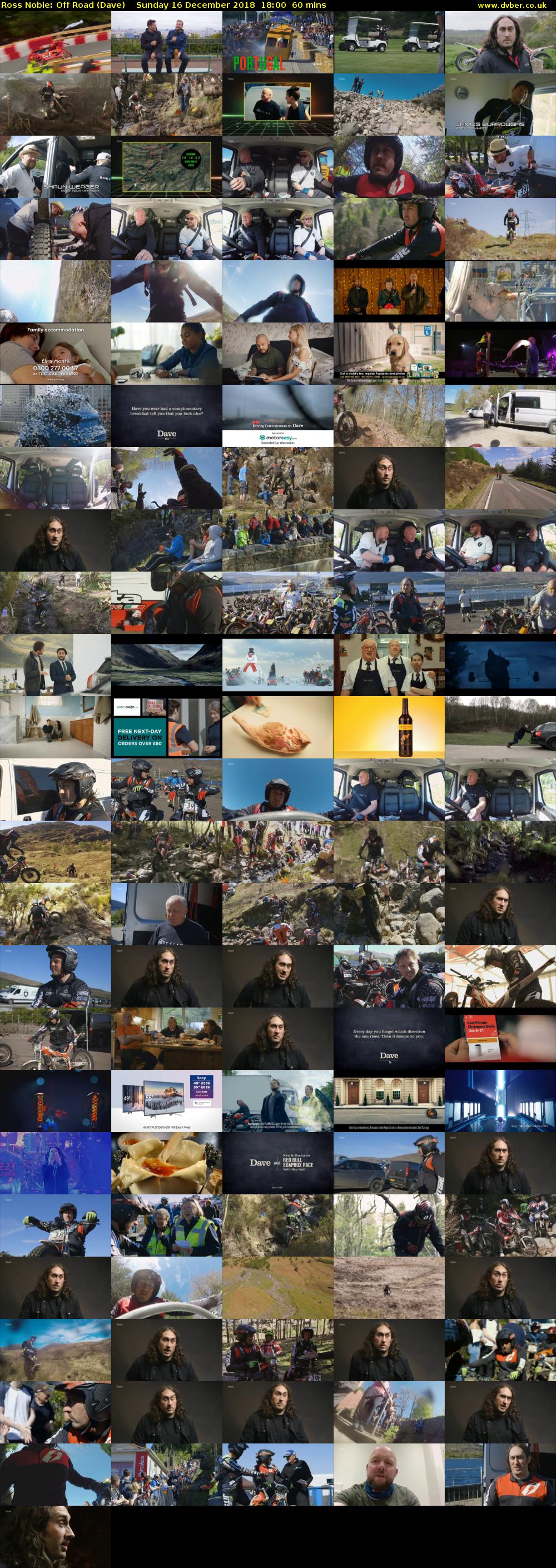 Ross Noble: Off Road (Dave) Sunday 16 December 2018 18:00 - 19:00