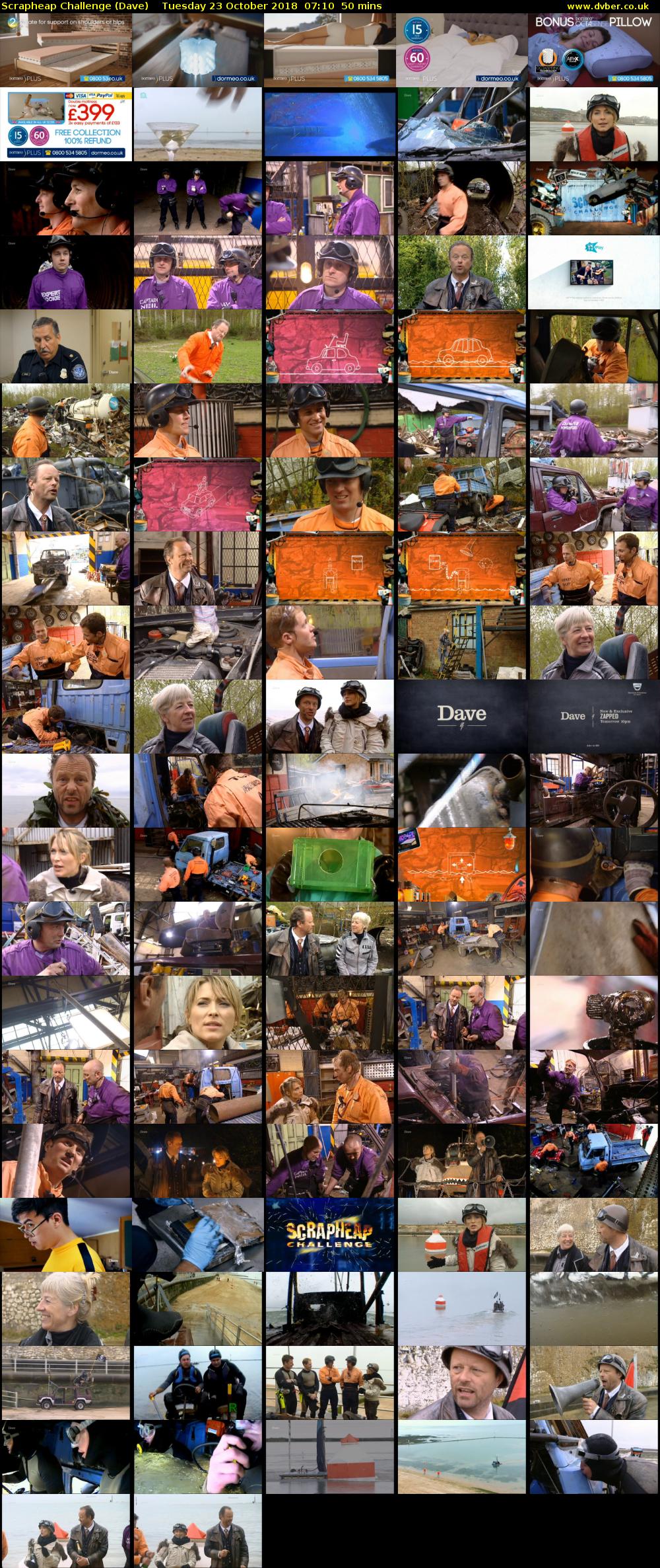 Scrapheap Challenge (Dave) Tuesday 23 October 2018 07:10 - 08:00