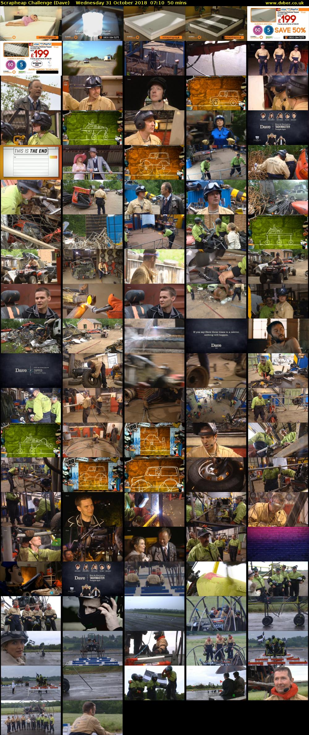 Scrapheap Challenge (Dave) Wednesday 31 October 2018 07:10 - 08:00